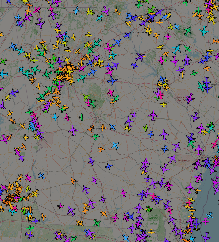 ADSB tracking